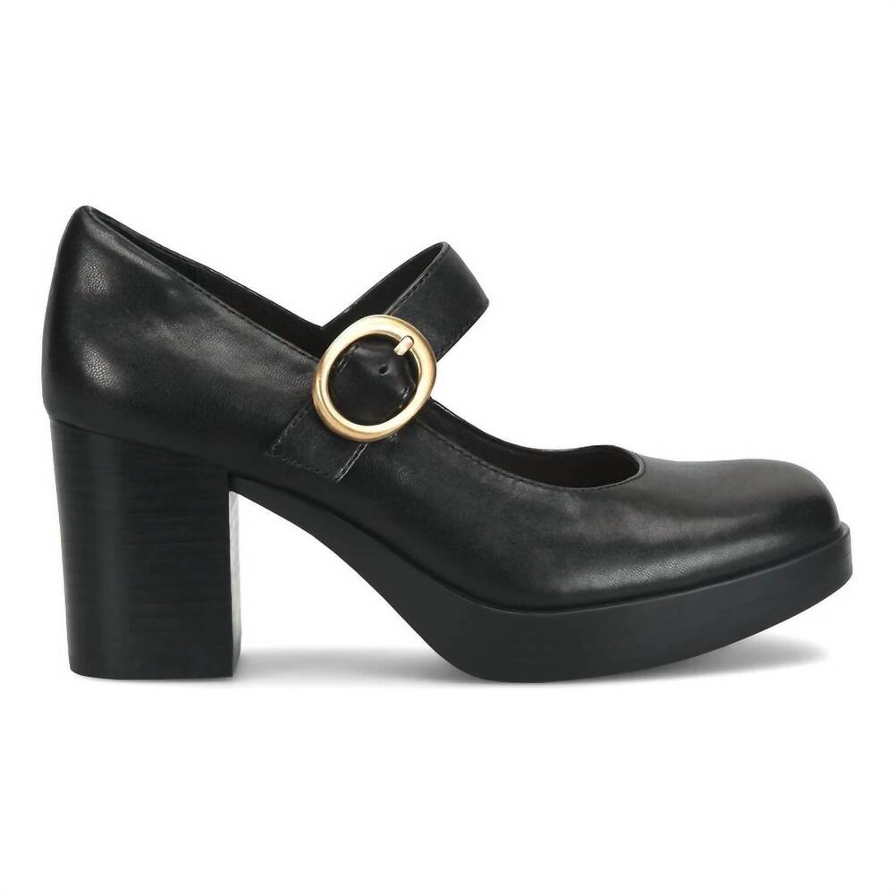 NEW SOFFT women's kathleen mary janes pumps in black